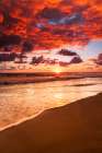 Sunset at Playa Matapalo, Puntarenas Province, Costa Rica Art Print